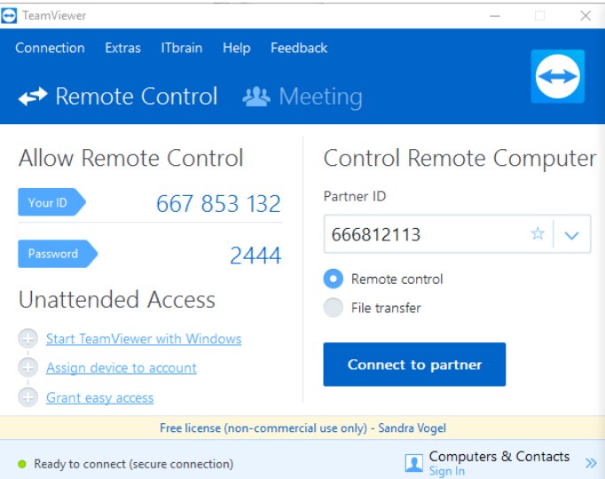 teamviewer online meeting without installation